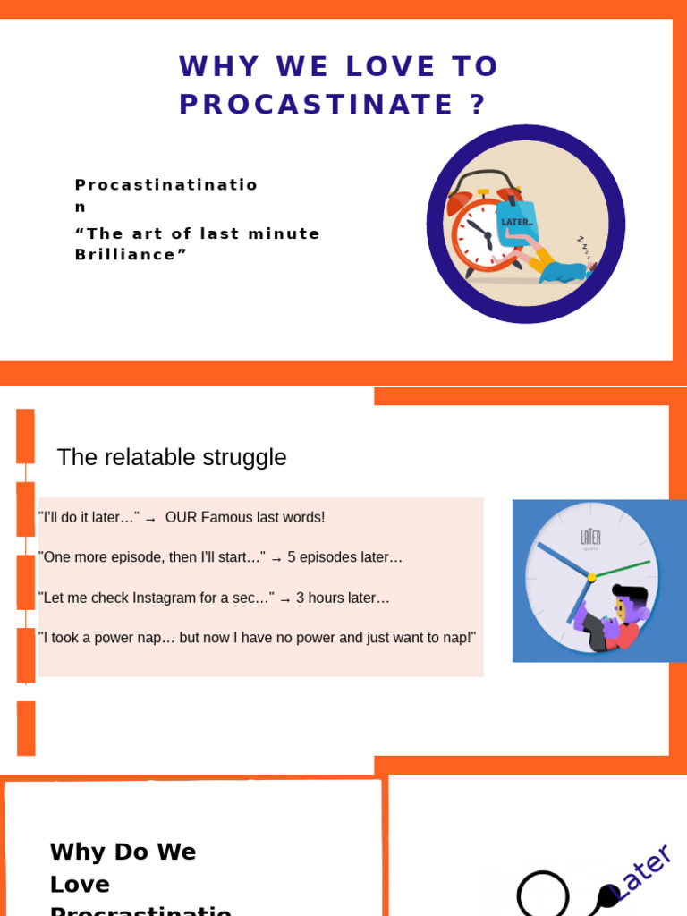 Understanding Procrastination Causes | PDF