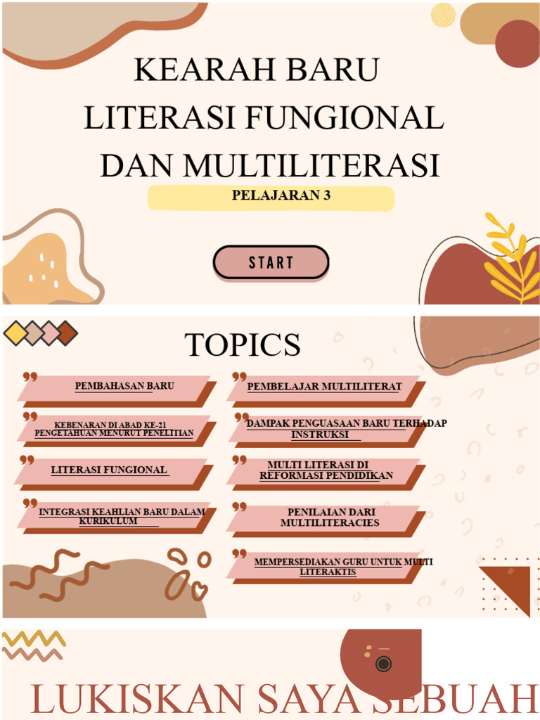 Literasi Baru dan Multiliterasi Abad 21 | PDF