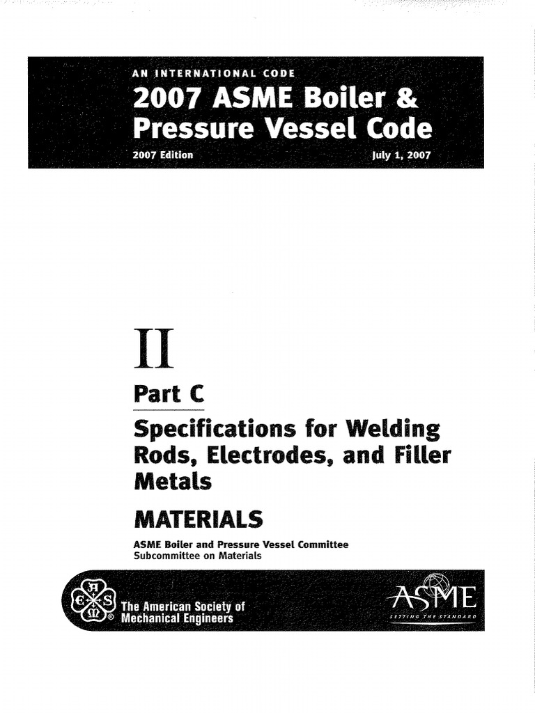 Asme Ii-C | PDF