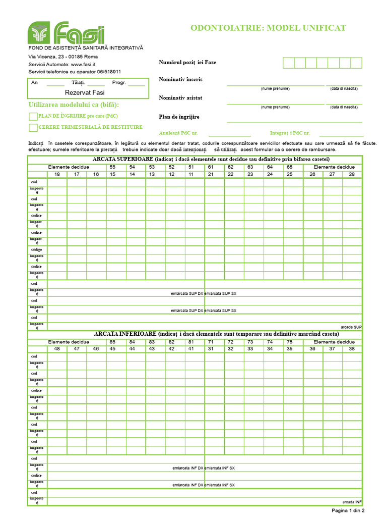 FAS Model Unificat | PDF