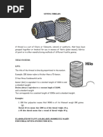 Textile Measurement Units Explained | PDF | Quantity | Units Of Measurement