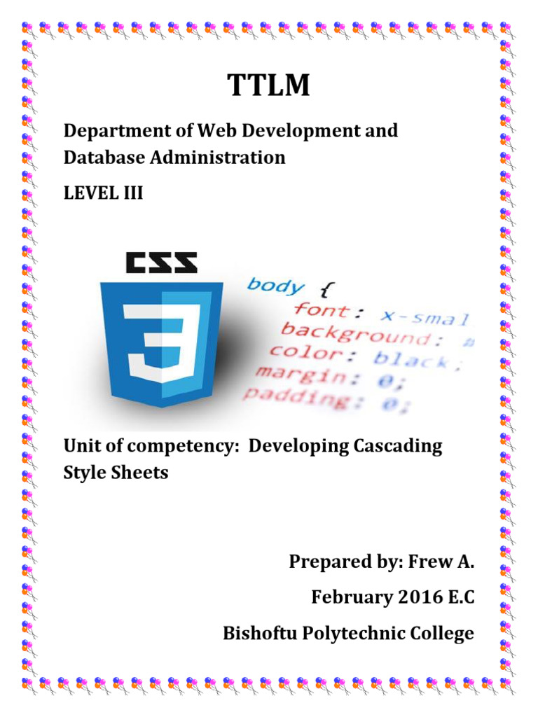 Foundations of CSS for Web Design | PDF | Web Design | Websites