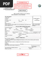 Military Veterans Database Registration Form | PDF | Pension