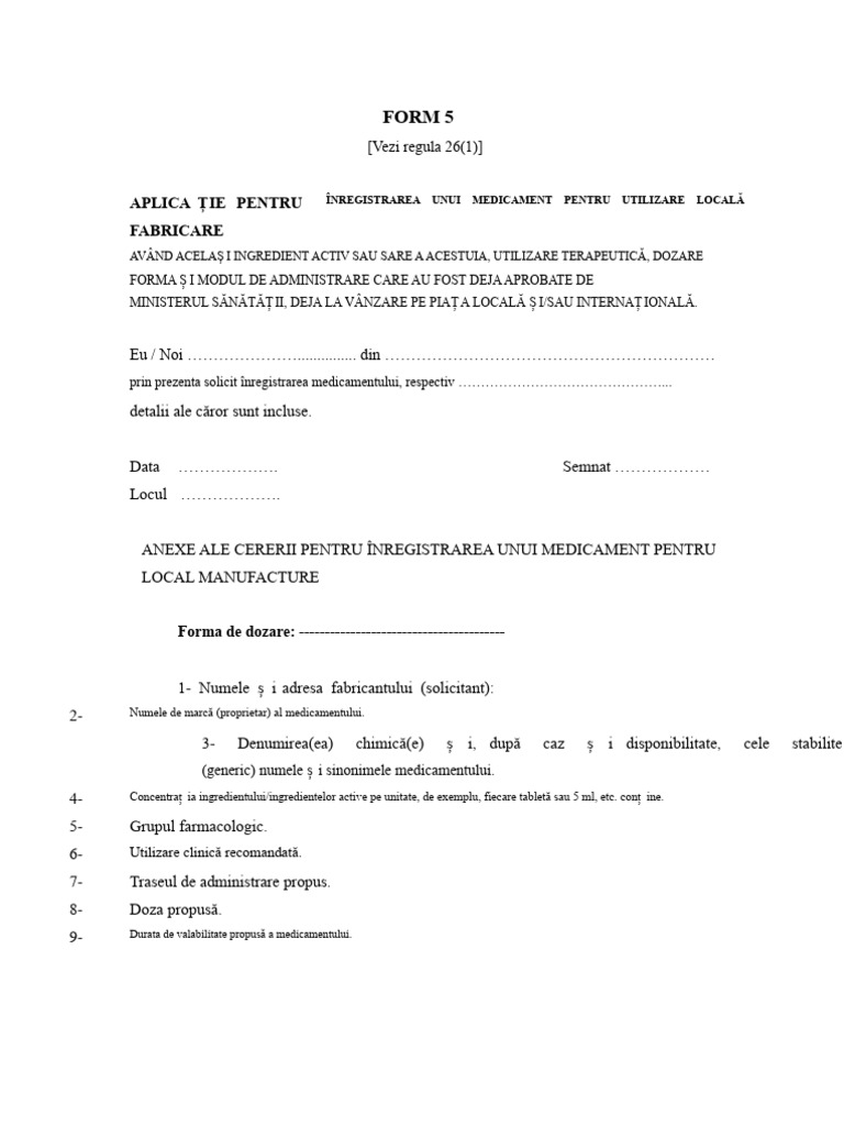 Formular 5 | PDF