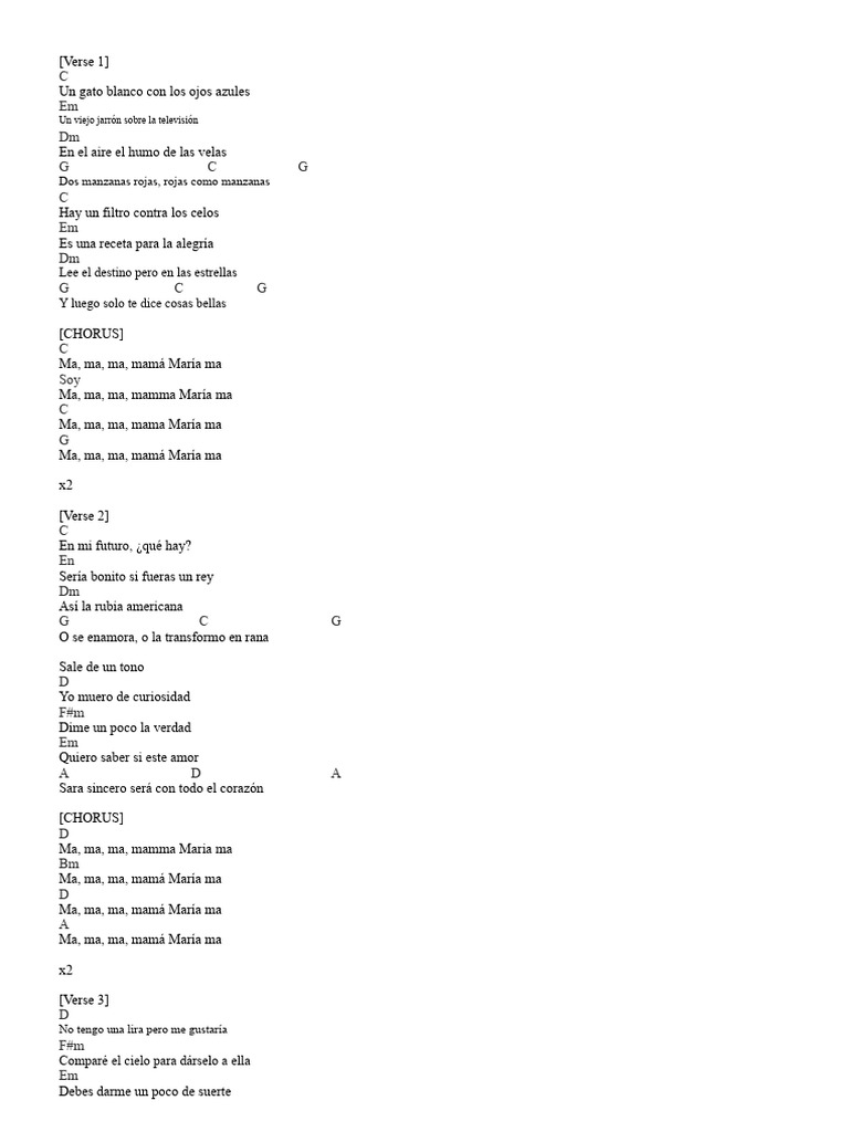 Letra de 