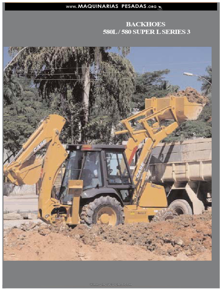 Case Backhoe Loader Series 3 Overview | PDF | Loader (Equipment) | Truck