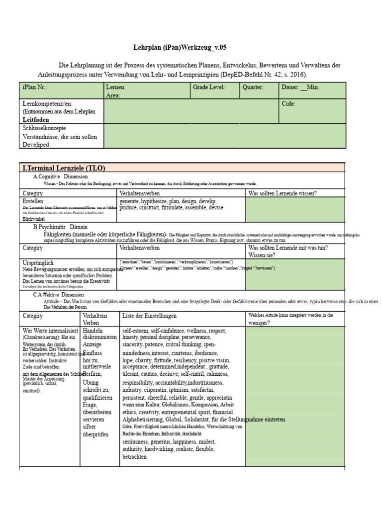 I Plan | PDF