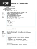SMSTS Mock Test Questions & Answers | PDF | Occupational Safety And ...