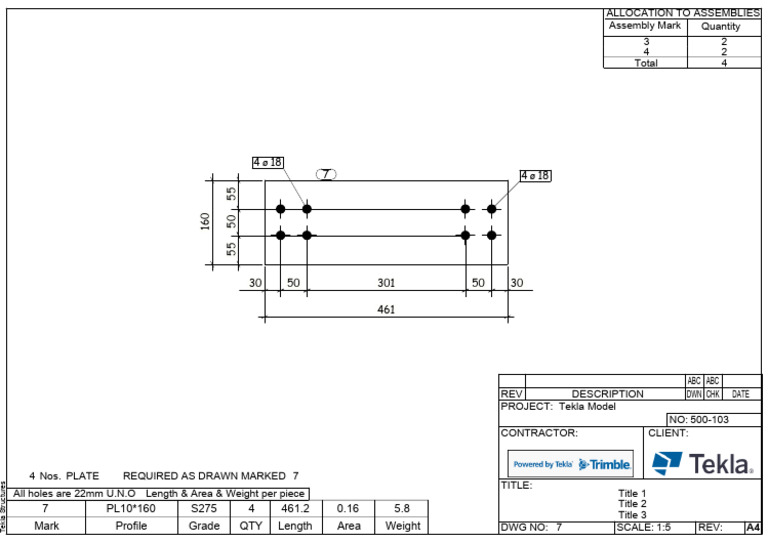 Tekla Structures Plate Specifications | PDF