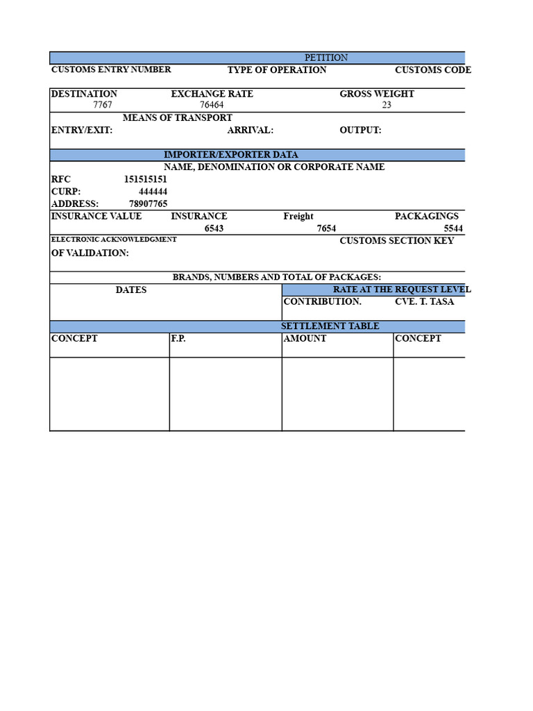 Excel Request PR | PDF
