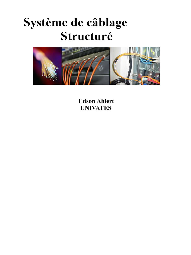 Guide du Système de Câblage Structuré | PDF | Connectique | Fibre optique