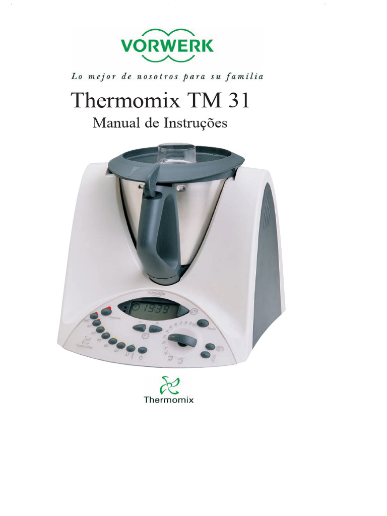 Manual Completo Thermomix TM 31 | PDF | Turbocompressor | Celsius
