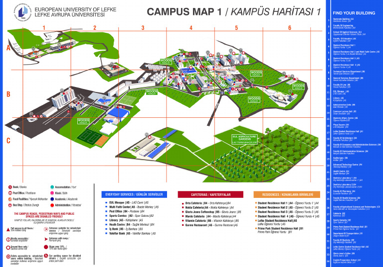 Campus Map 1 | PDF