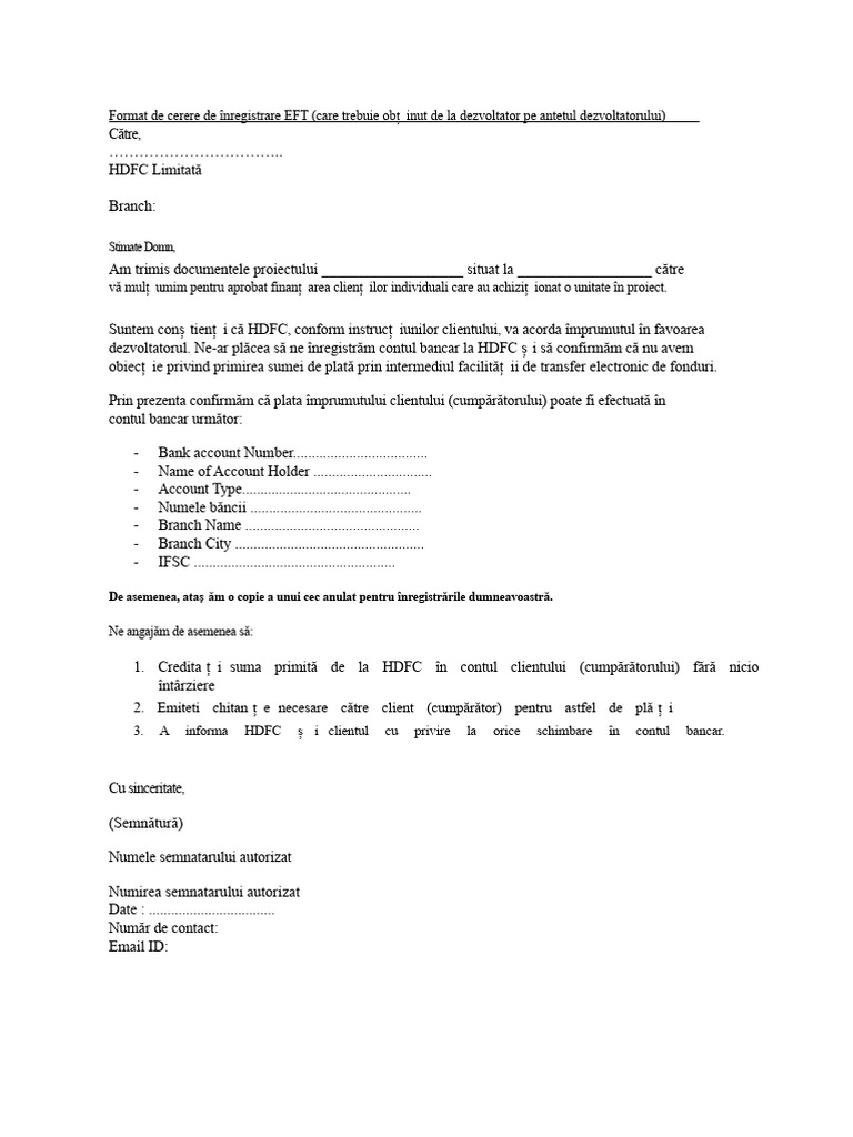 Format EFT 1 | PDF