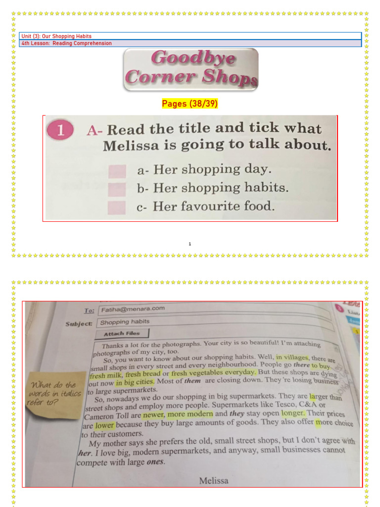Reading Comprehension 0 | PDF