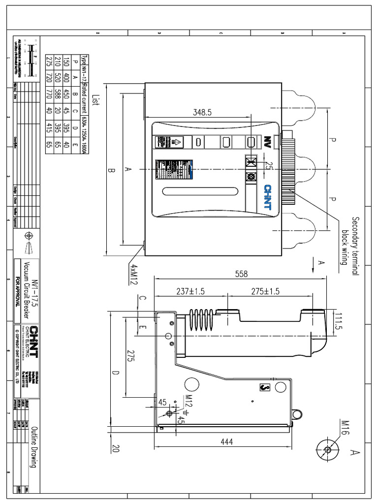 NV1 Withdraw Type Drawing | PDF