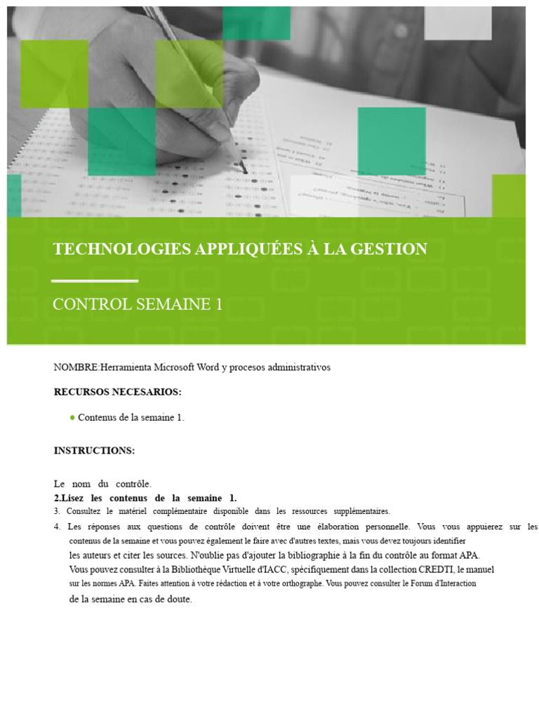 Gestion de projet avec Microsoft Word | PDF | Microsoft Word | Informatique