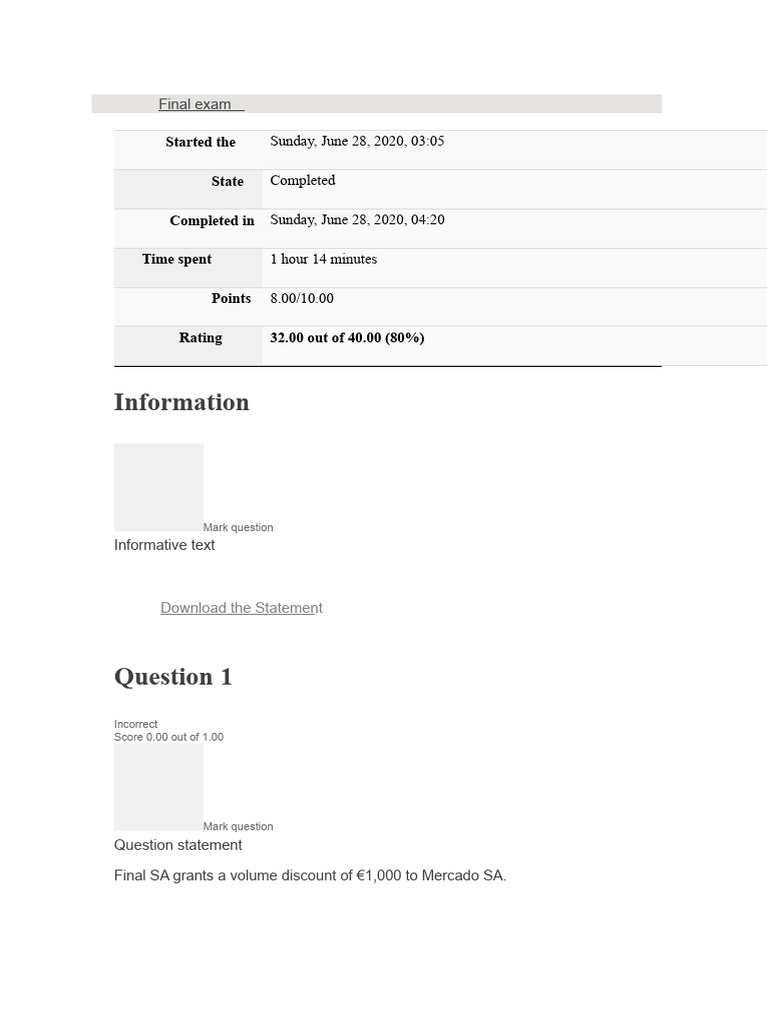 Final Exam Accounting and Finance | PDF | Debits And Credits | Dividend