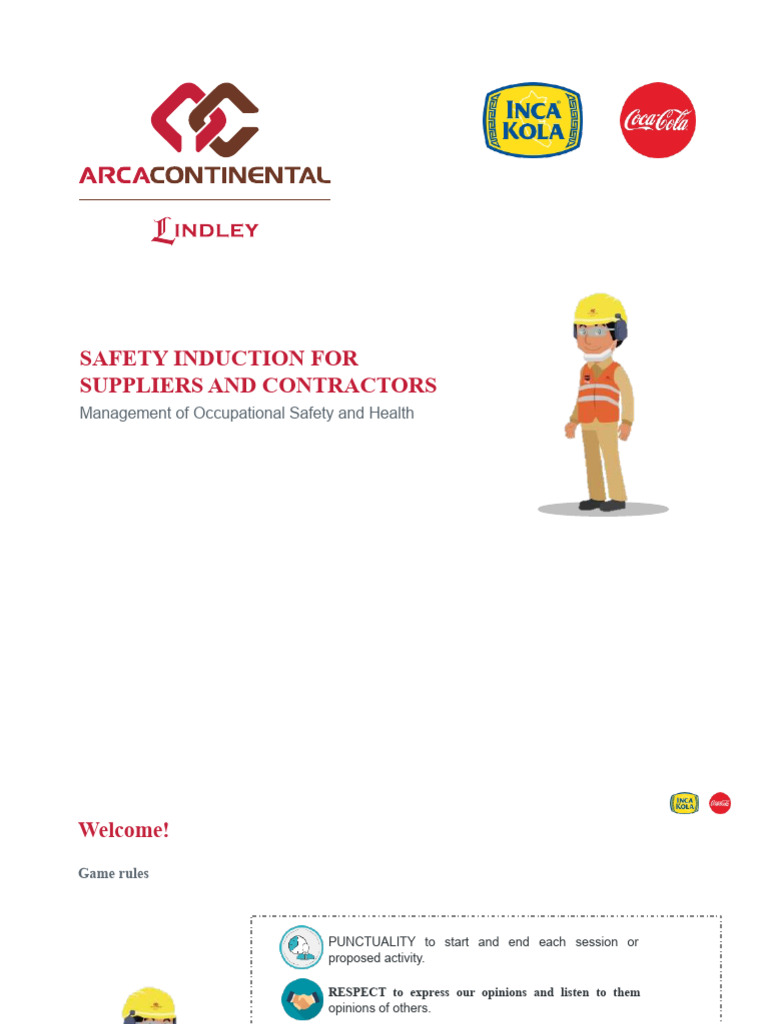 Contractor Induction | PDF | Risk | Hazards