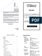 Galaxy Owners Manual dx55v