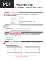 IAA Wire Transfer Payment Instructions | PDF | Business | Finance ...