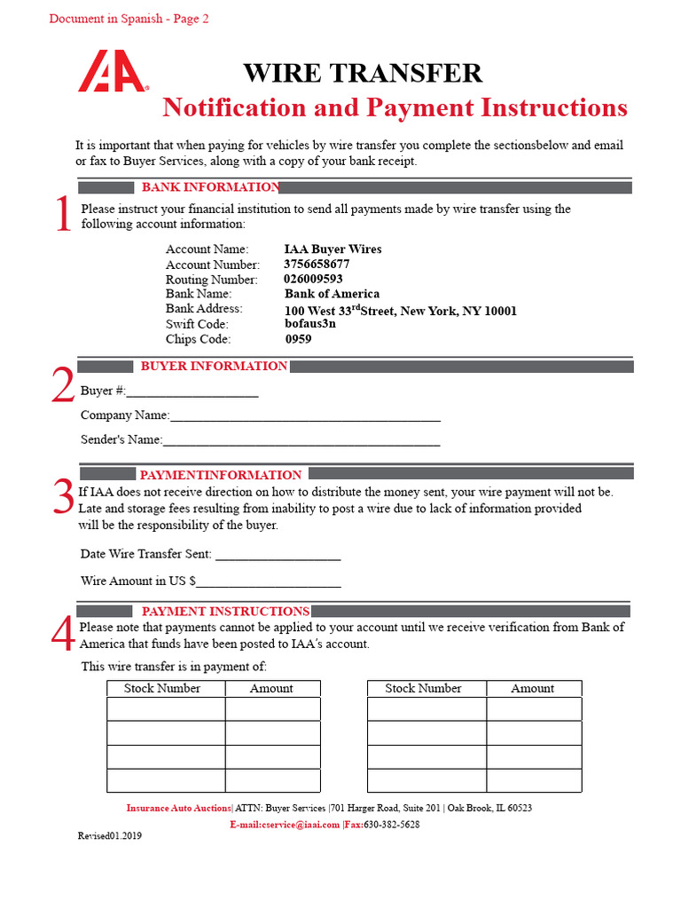 Wire Transfer Payment Instructions | PDF | Wire Transfer | Banks