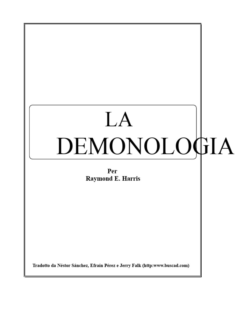 Demonologia PDF | PDF