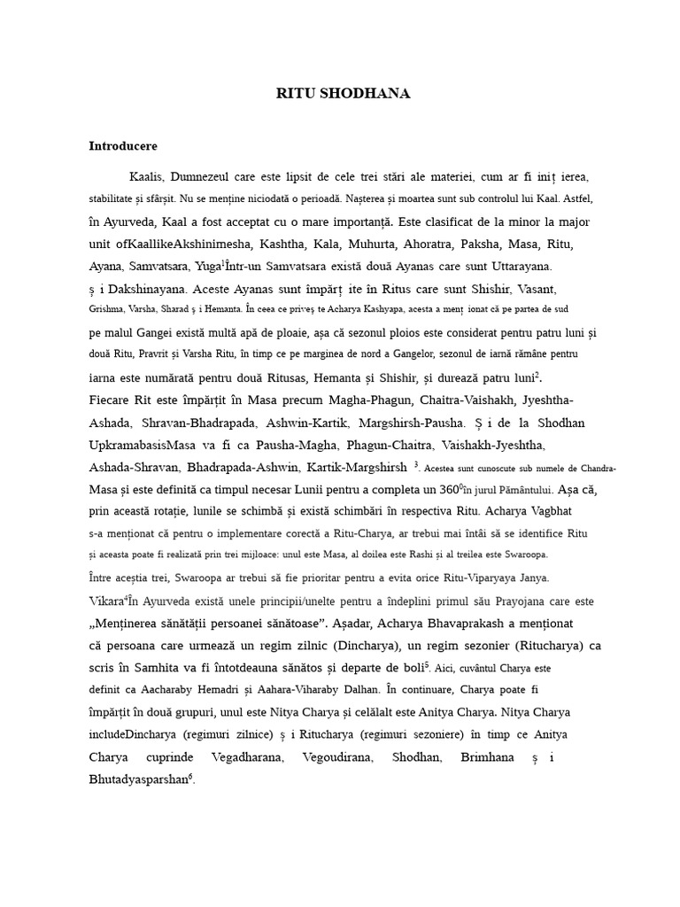 Articolul RITU SHODHANA | PDF