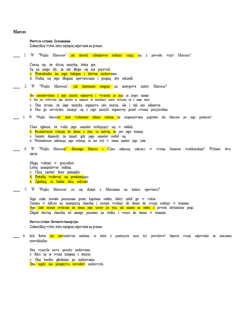 Marcos PDF | PDF