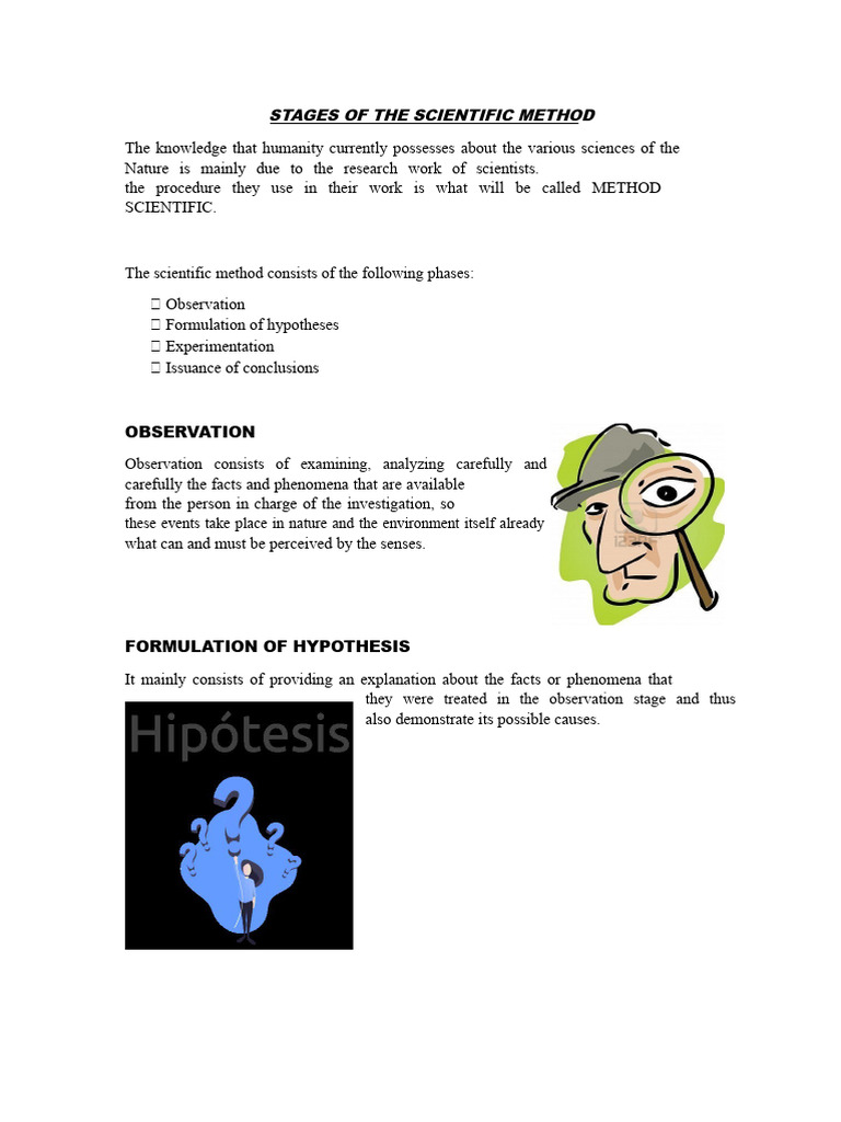 Understanding the Scientific Method | PDF | Hypothesis | Scientific Method