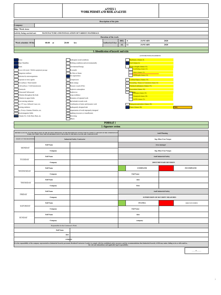 Risk Analysis CUTTING AND WELDING | PDF | Personal Protective Equipment ...