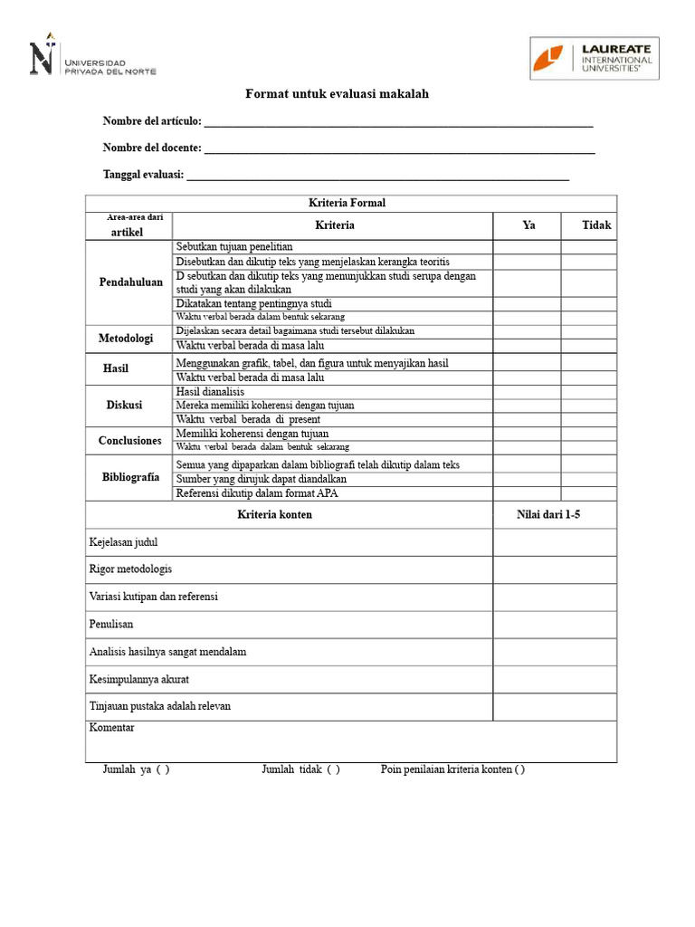 Format Revisi Makalah-UPN | PDF