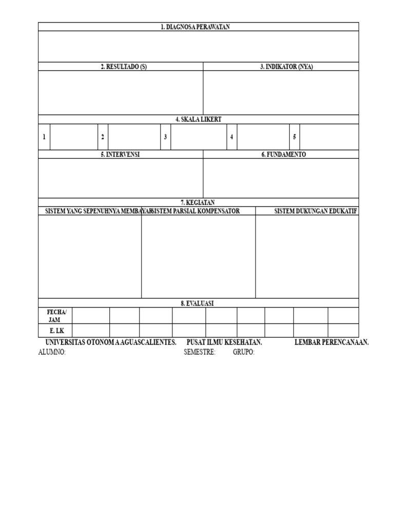 Format Lembar DX | PDF