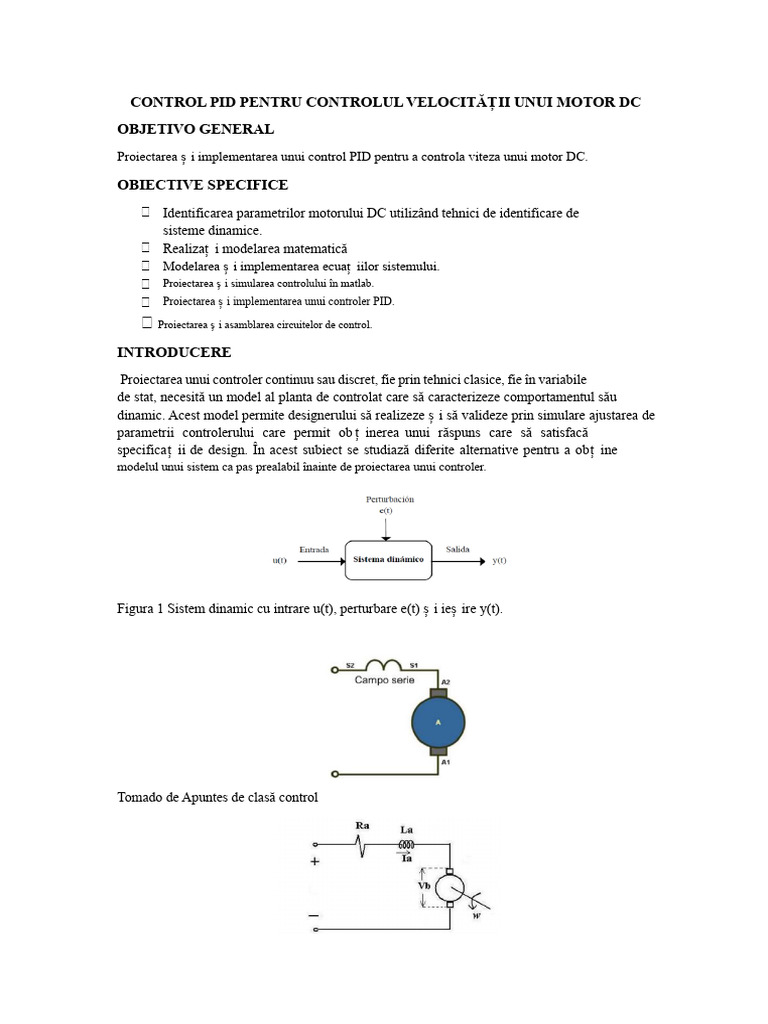 Control Pid Motor DC | PDF