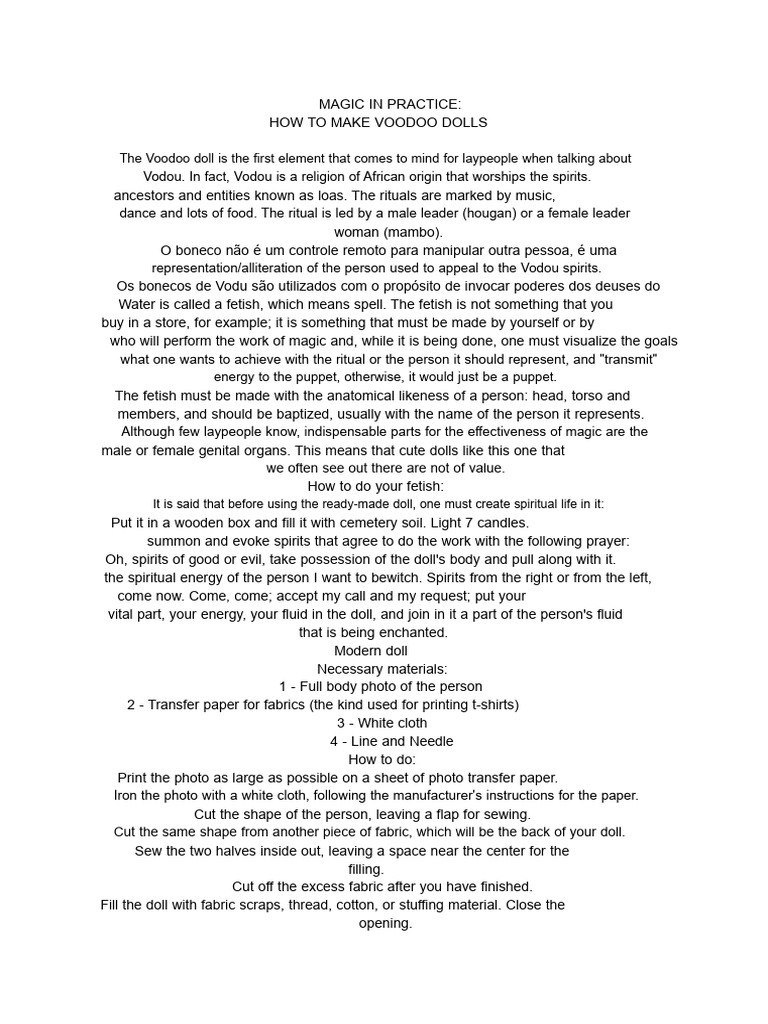 how to make a sex voodoo doll I found my husband's sex doll. Is it right to feel betrayed? main image 1