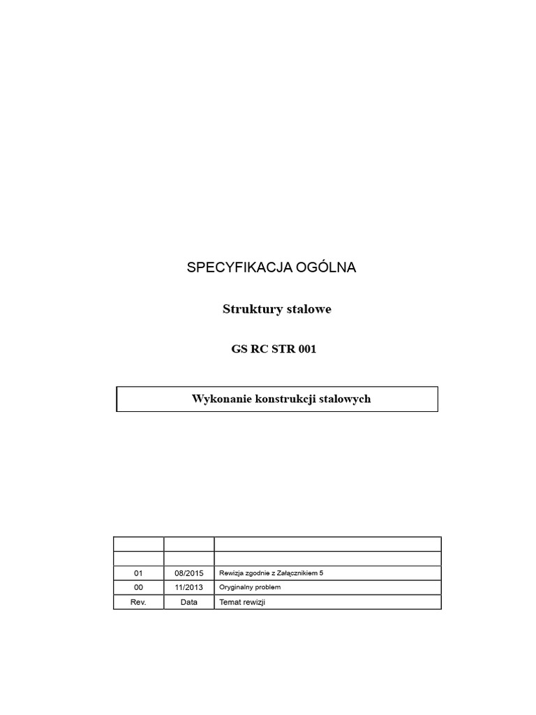 GS RC STR 001 PL 01 | PDF