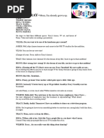 White Chicks Opening Scene Script | PDF