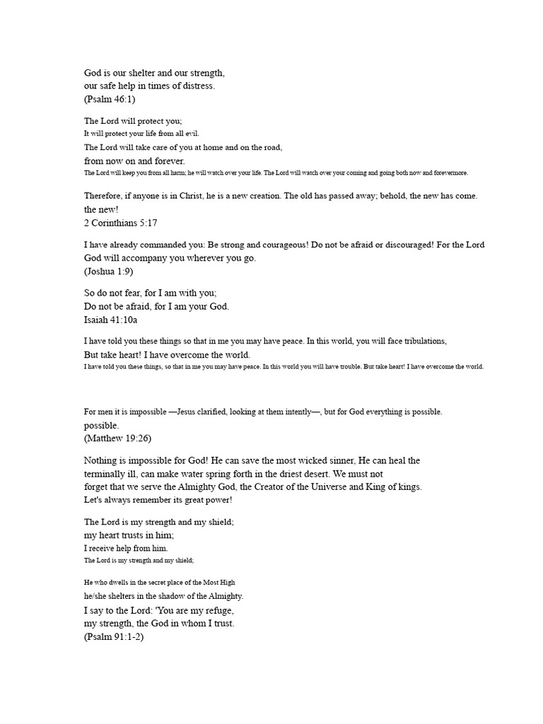 Bible Verses. | PDF | Eternal Life (Christianity) | Jesus