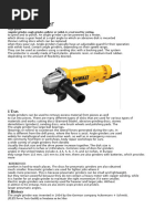 Belt and Disc Sander Safety Guide | PDF