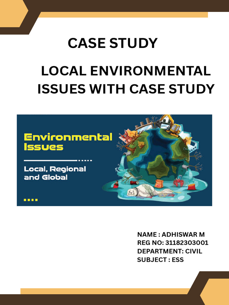 Aadhiswar Case Study - Ess | PDF | Water Pollution | Pollution