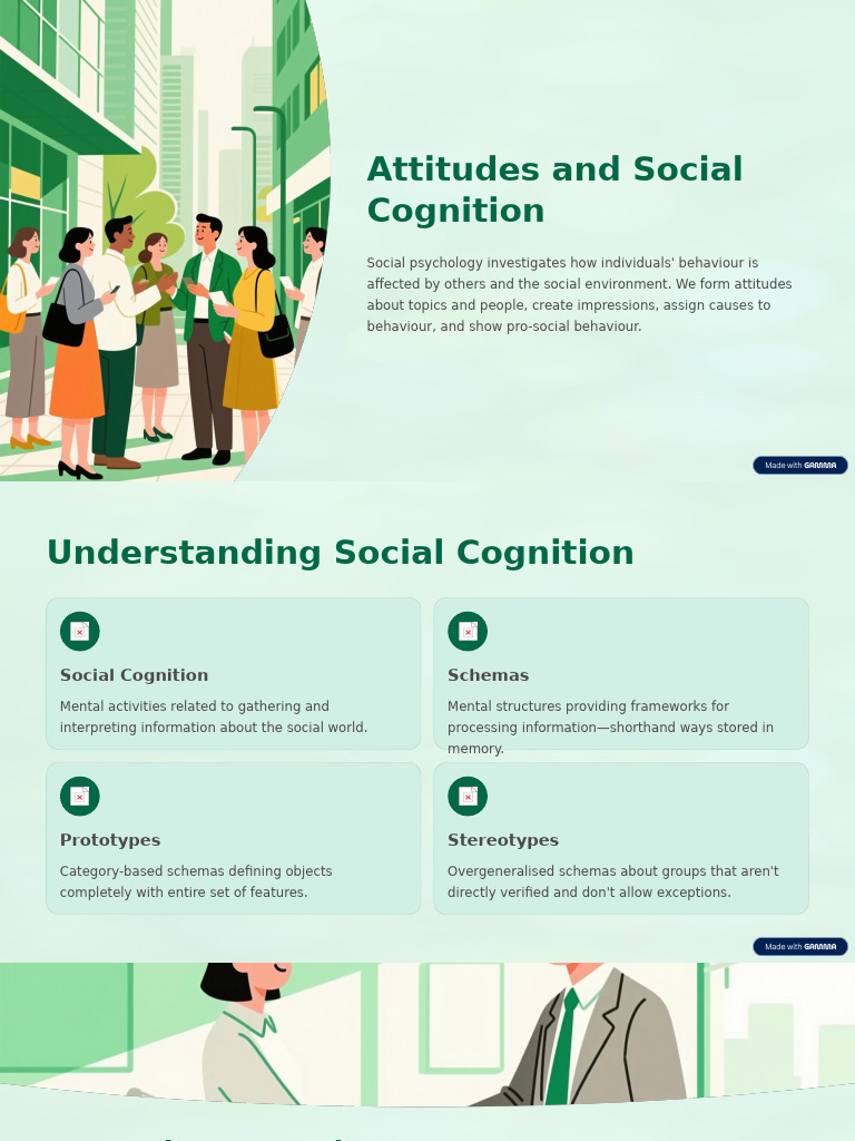 Attitudes and Social Cognition | PDF | Attitude (Psychology) | Prejudices