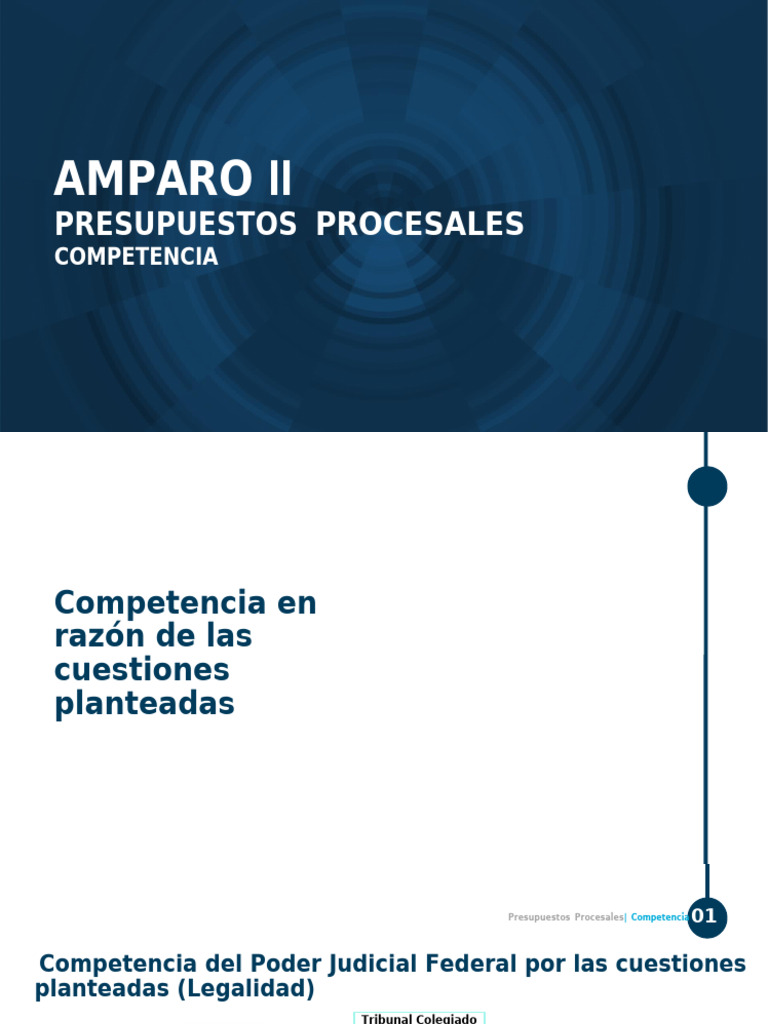Competencia en Juicios de Amparo | PDF | Sentencia (ley) | Judicaturas