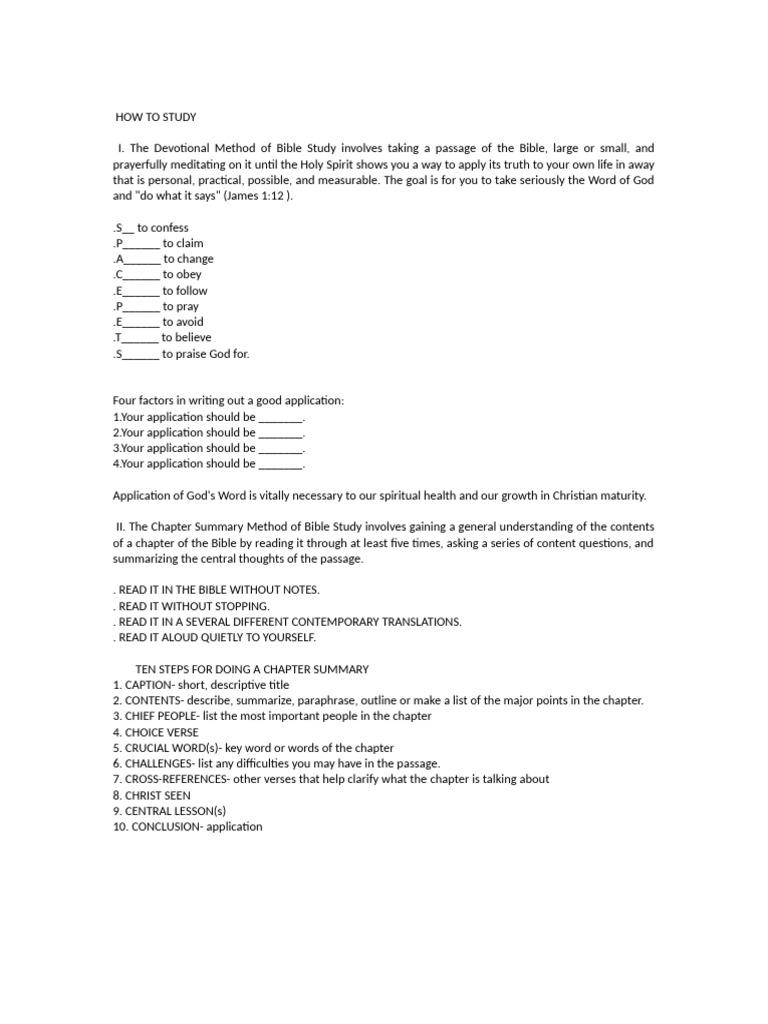 How To Study | PDF