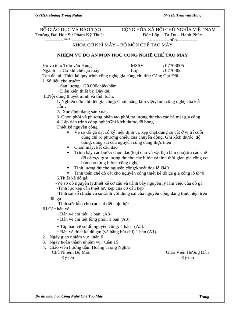 Tran Van Hung | PDF
