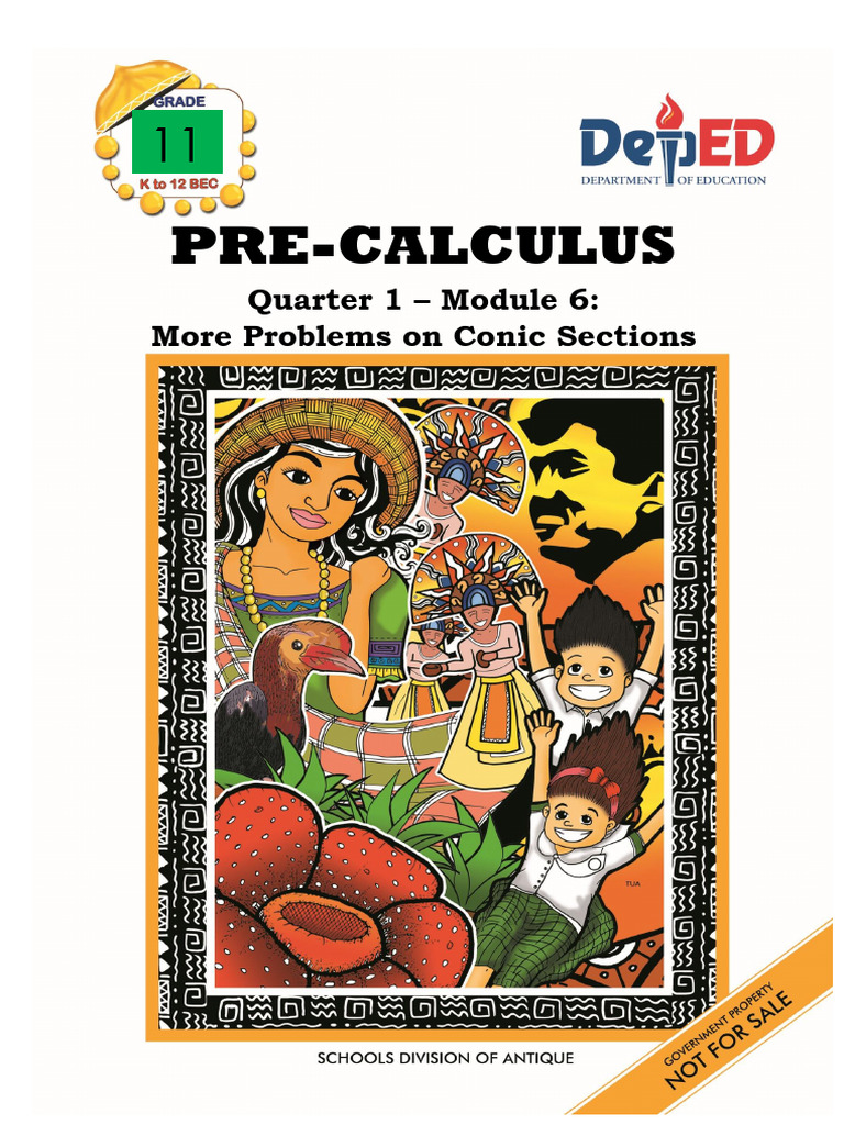 Pre Calculus m6 | PDF | Ellipse | Algebraic Geometry