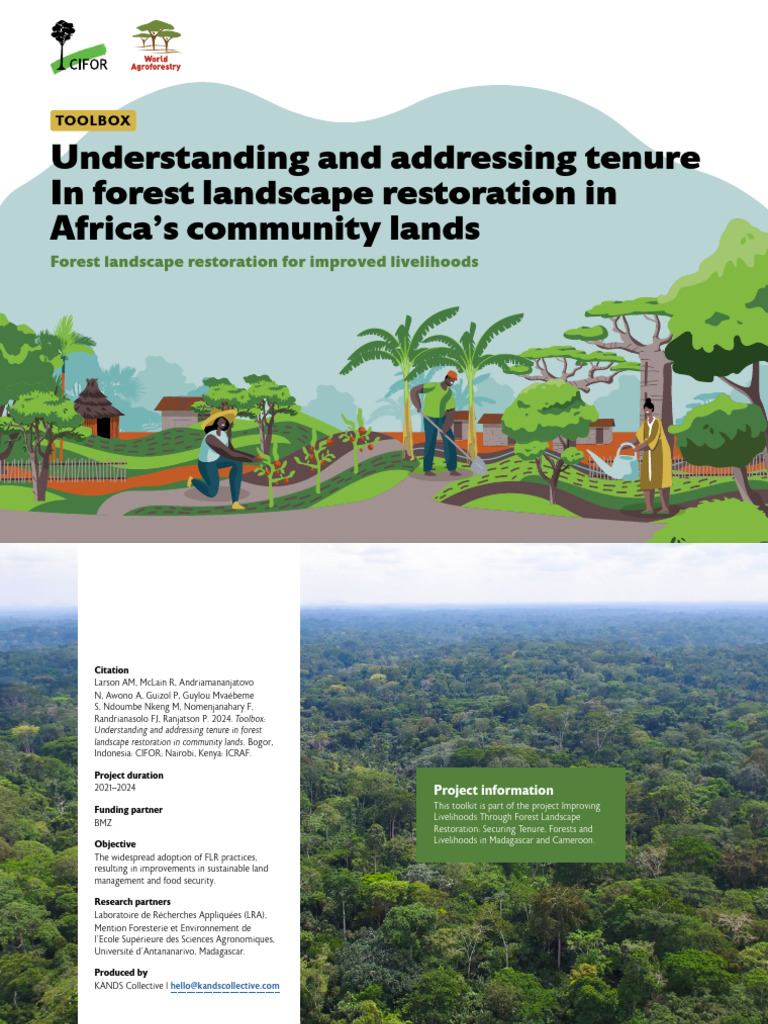 Understanding and Addresing Tenure in Forest Landscape Restoration in ...