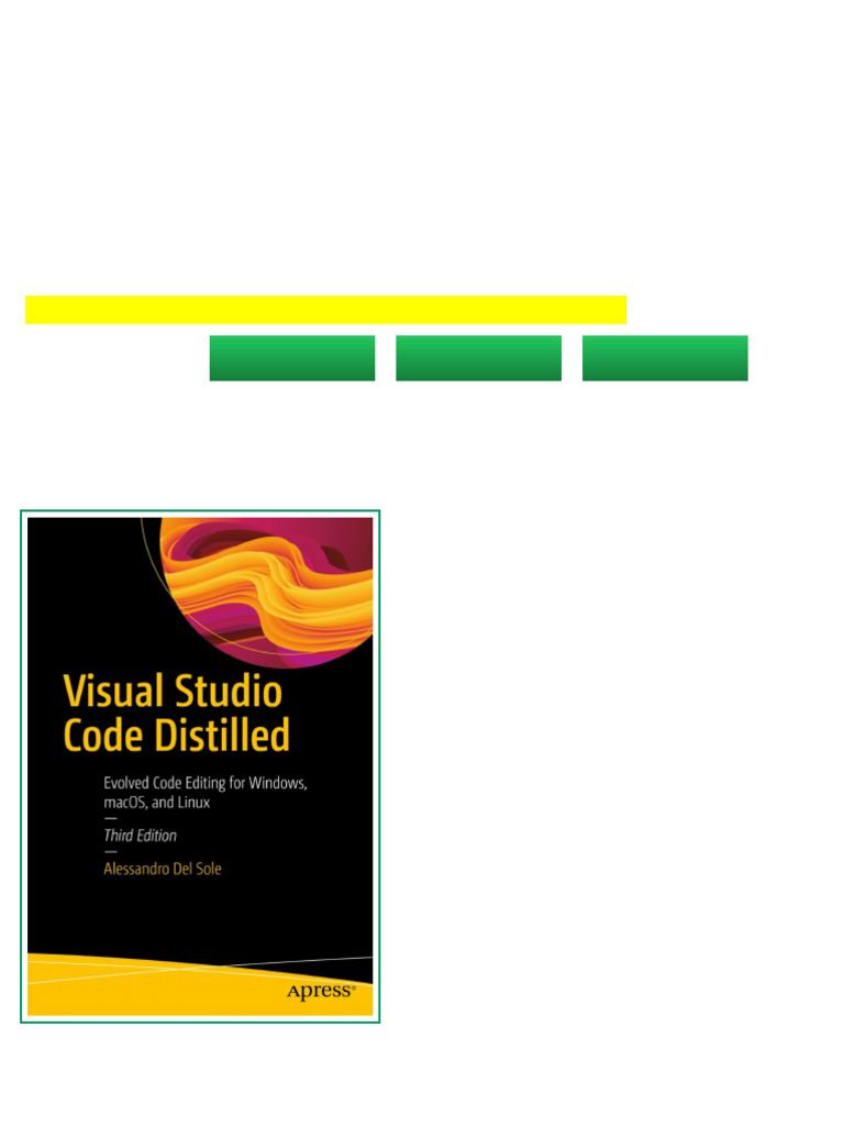 (Ebook) Visual Studio Code Distilled: Evolved Code Editing For Windows ...