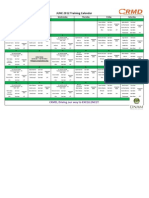 Training Calendar June2012