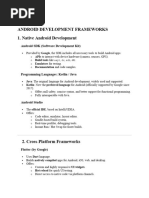 Android SDK Versions and Usage Stats | PDF | Android (Operating System ...