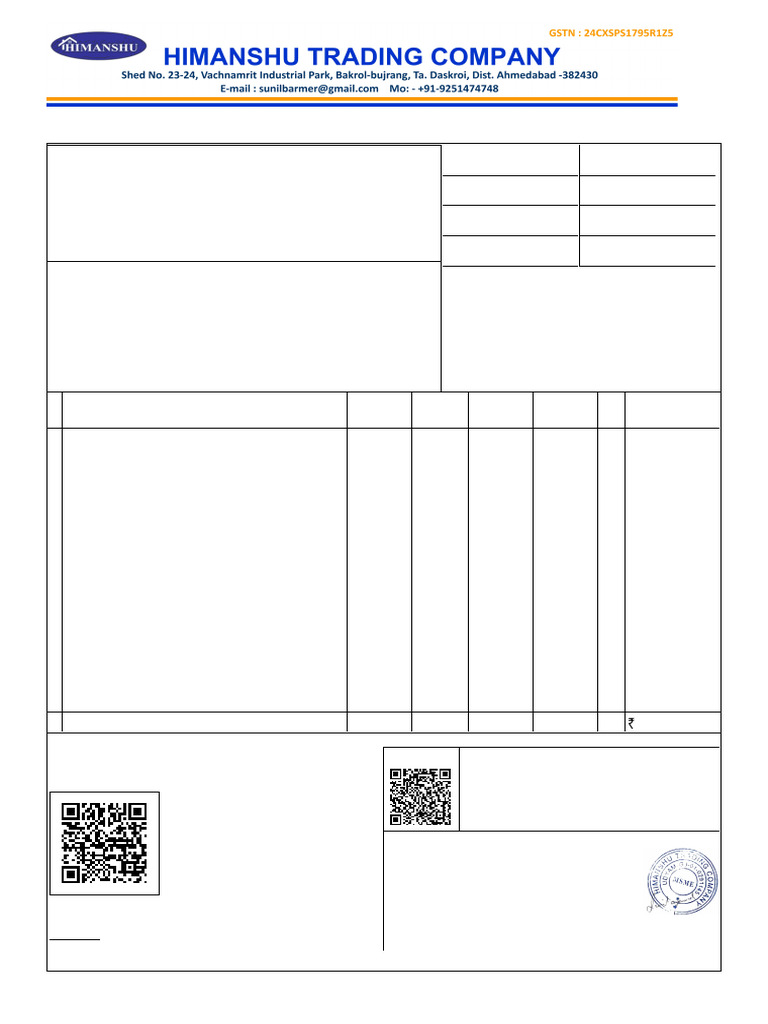 Performa Invoice - 1630 | PDF